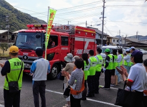 令和6年度 秋の交通安全県民運動 出発式参加